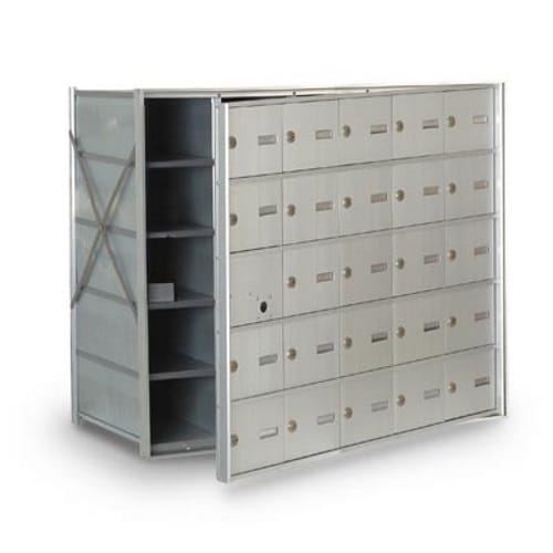 Front Loading 24-Door Horizontal Mailbox